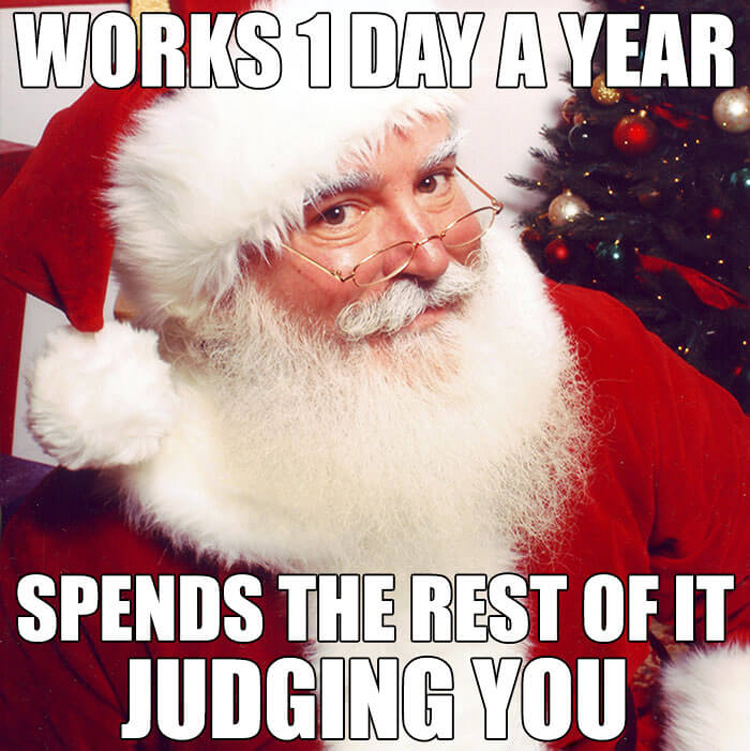 ONLY THE VERY BEST SANTA CLAUS MEME S The Howler Monkey