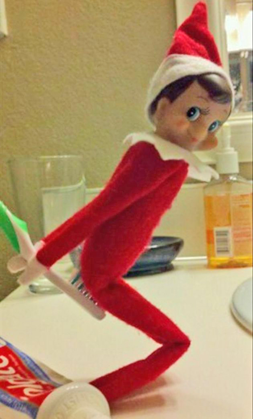 75 OF THE BEST FUNNIEST ELF OF THE SHELF IDEAS EVER! The Howler Monkey